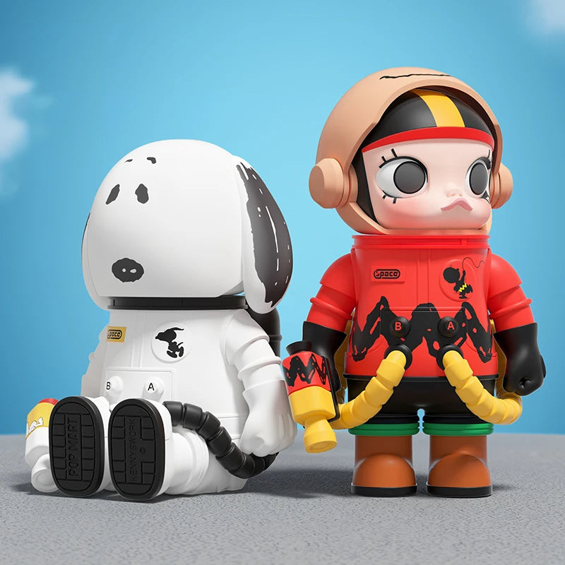 MEGA SPACE MOLLY 100% Charlie Brown & Snoopy
