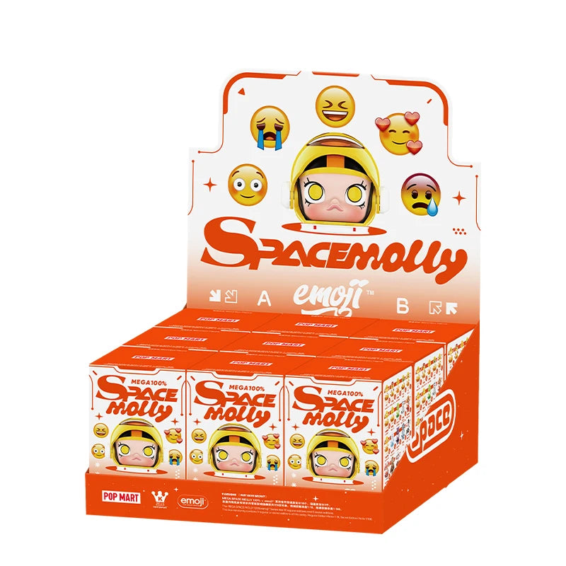 MEGA SPACE MOLLY 100% x Emoji Series Blind Box