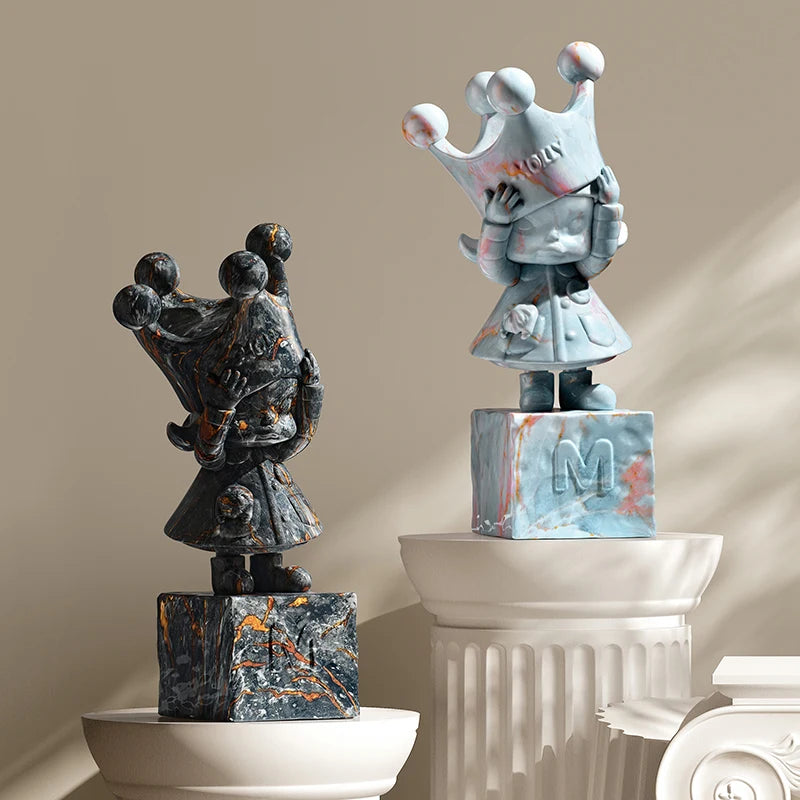 MOLLY Anniversary Statues Classical Retro Series Blind Box