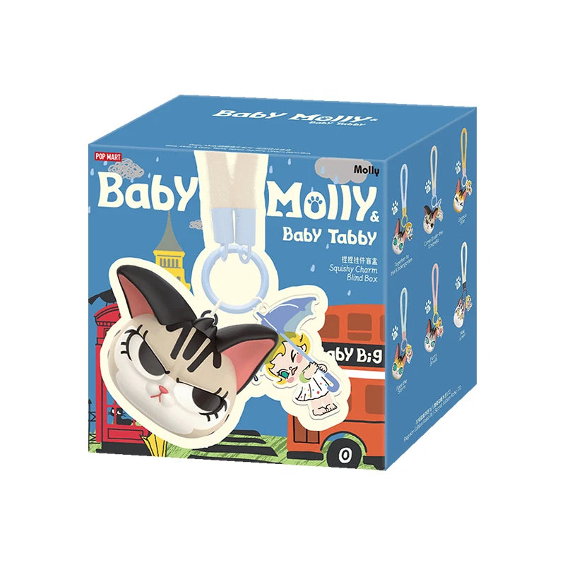 BABY MOLLY & Baby Tabby Series Pinch Pendant Blind Box