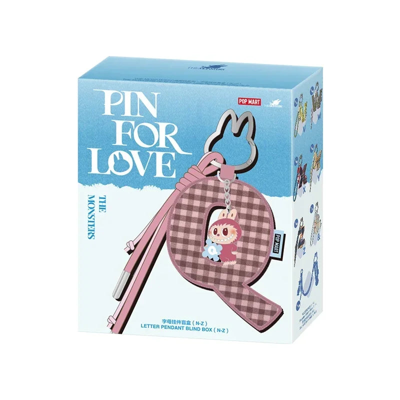 LABUBU - PIN FOR LOVE Series Letter Pendant A-Z Blind Box