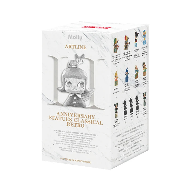 MOLLY Anniversary Statues Classical Retro Series Blind Box