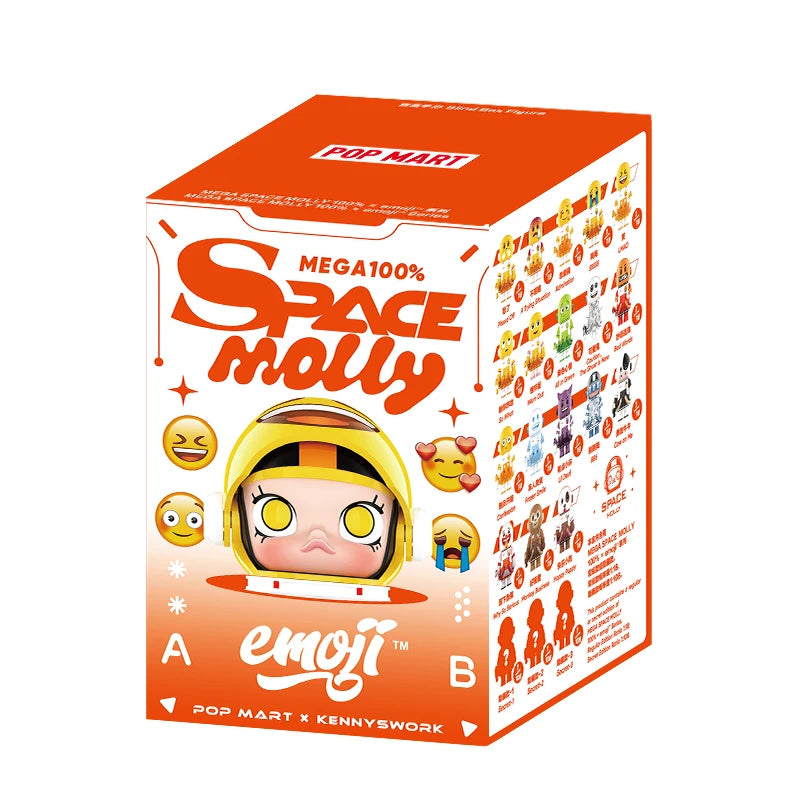 MEGA SPACE MOLLY 100% x Emoji Series Blind Box