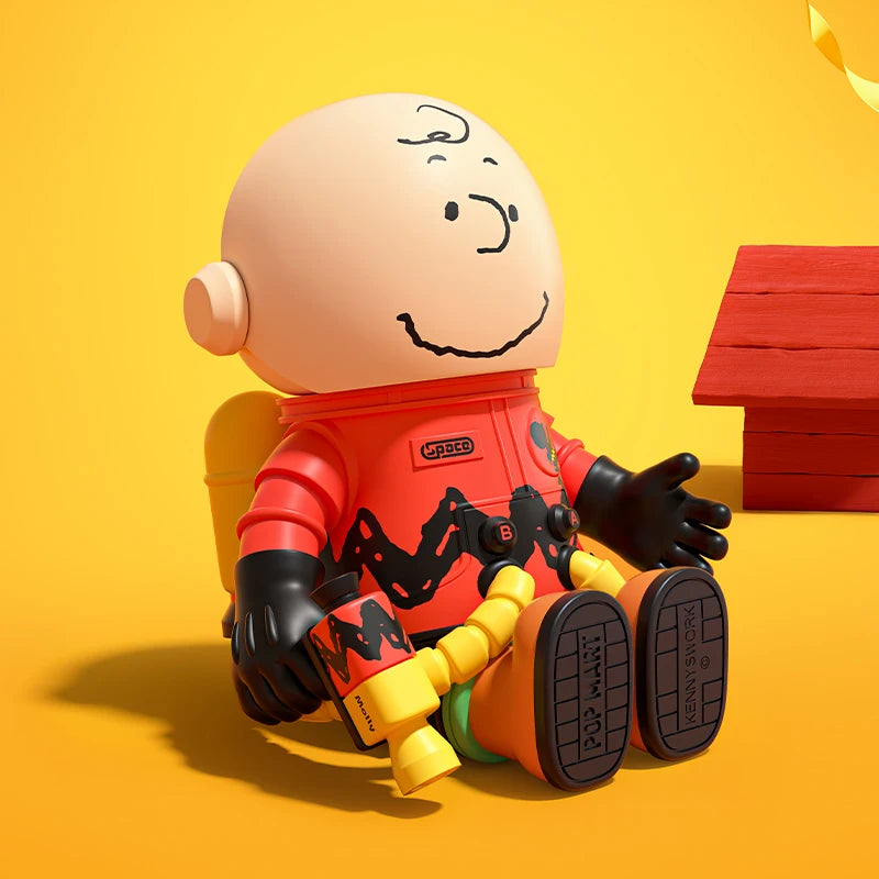 MEGA SPACE MOLLY 100% Charlie Brown & Snoopy